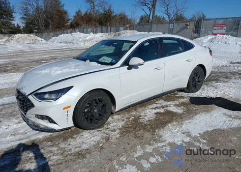 2020 Hyundai Sonata Sel z USA, uszkodzony, nr VIN 5NPEF4JAXLH002798